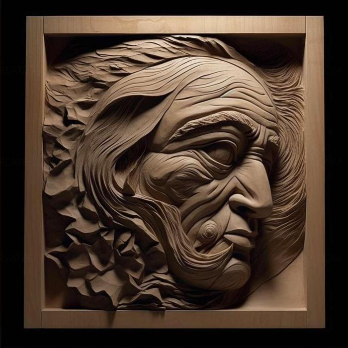 نموذج ثلاثي الأبعاد لآلة CNC 3D Art 